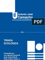 Presentación Tríada Ecológica Grupo Lina Marcela Caicedo Marín