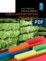 Measuring Public Administration