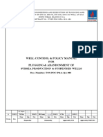 TOS-POC-P&A-QA-003 - Rev.A Well Control Analysis