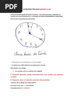 Teste Desenho Do Relógio PDF | PDF