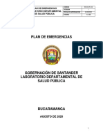 Es-Sig-Pl-04 Plan de Emergencias Laboratorio Departamental de Salud Pblica v1-2020