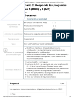 Examen - (AAB01) Cuestionario 2 - Responda Las Preguntas Sobre Las Unidades 5 (RUC) y 6 (IVA)