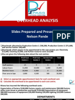 Overhead Analysis Questions