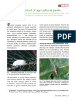 Biological Control of Agricultural Pests