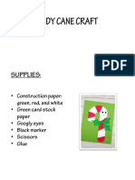 9 - Candy Cane Craft