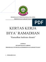 Kertas Kerja Ihya Ramadhan 2023