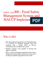 ISO 22000 - Food Safety Management System and HACCP Implementation