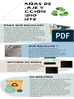 Infografía Medio Ambiente Reciclaje 3 Elementos Ilustrada Pastel-2