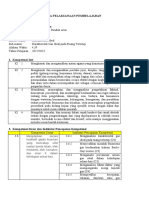 Rencana Pelaksanaan Pembelajaran Kinetika Gas PBL Dimas