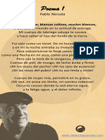 Poemas Pablo Neruda