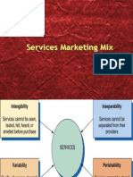 Services Marketing Mix