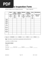 Sample Property Inspection Letter | PDF