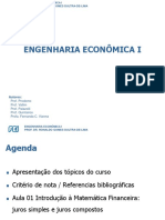 Materia P1 - Eng. Economica I