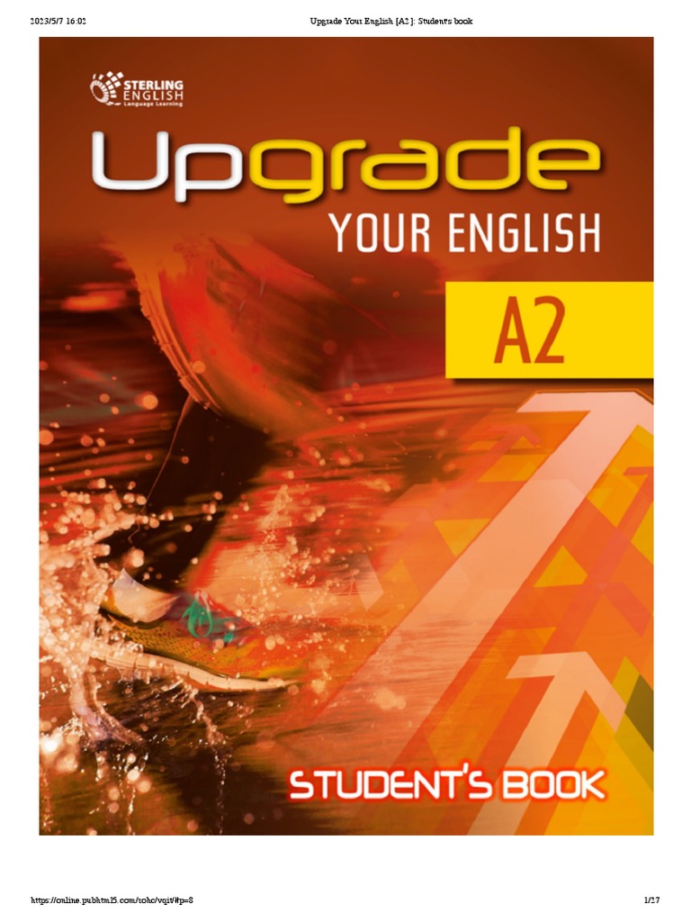 Upgrade Your English (A2) - Student's Book | PDF