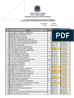 Resultado Teórico Provisório