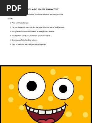 NECKTIE MAN ACTIVITY