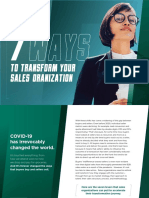 7 Ways To Transform Sales Organization Ebook