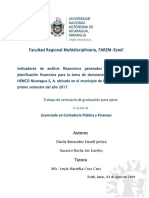 Facultad Regional Multidisciplinaria, FAREM-Estelí: Licenciado en Contaduría Pública y Finanzas