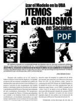 Derrotemos Al Gorilismo en Sociales - La Vallese