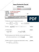 Primera Evaluación Parcial Industrial