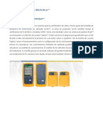 Ficha Técnica Dsx-5000 Cableanalyzer