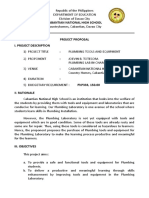 Project Proposal - Plumbing - Lab Tools and Equipment