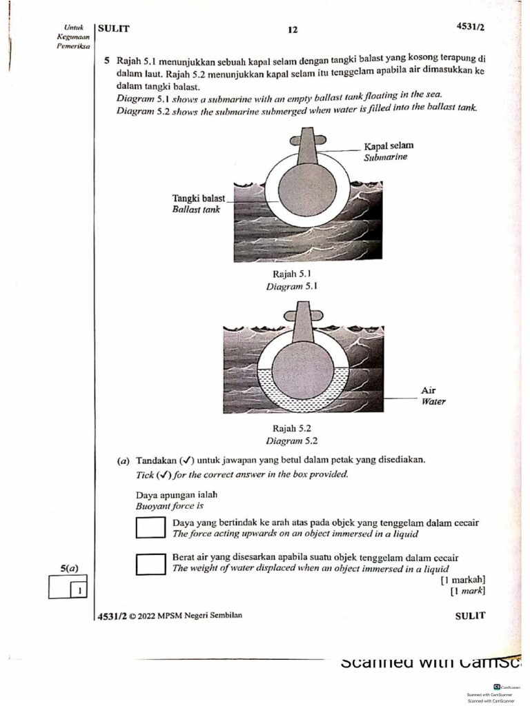 Bab 2 t5 Trial Fizik SPM 2022 | PDF