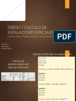 Diseño y Calculo de Instalaciones Especiales