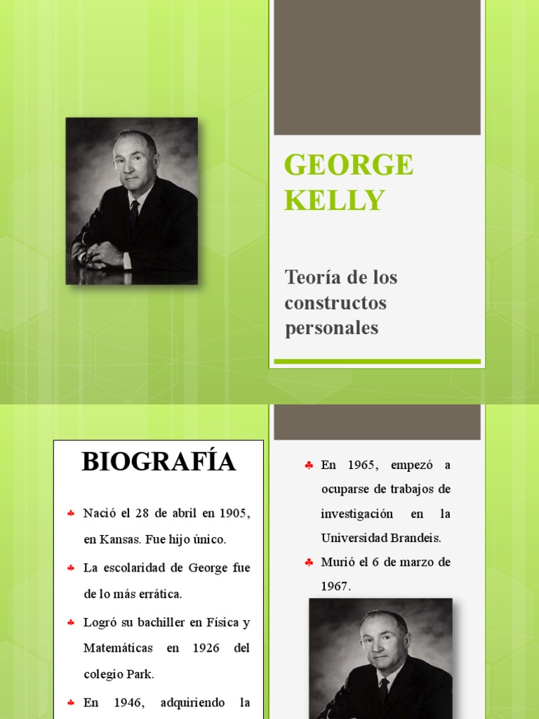Teoría de Constructos Personales de Kelly | PDF