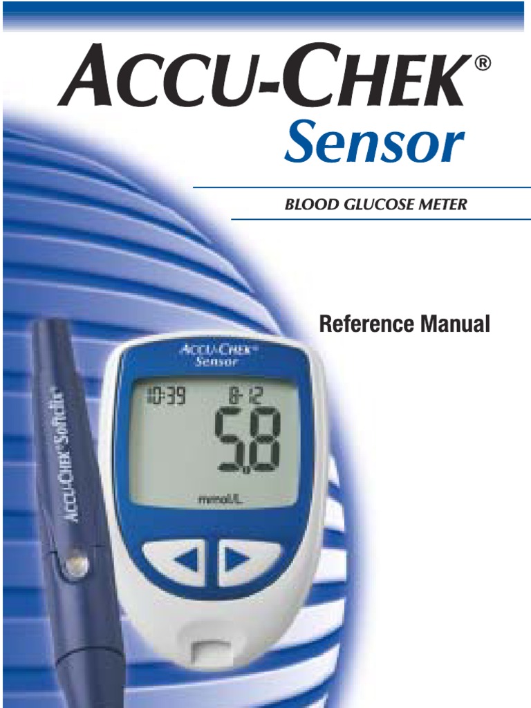 Accu Chek Reference Guide Blood Glucose Monitor 98 79 EC 3969[1