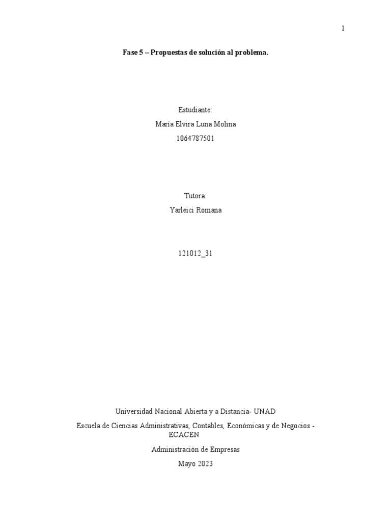 Fase 5 - María Luna PDF Liderazgo Gestión del talento