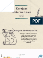 Kerajaan Mataram Islam (SJRH)