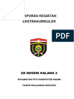 Laporan Kegiatan Program Ekstrakurikuler