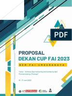 Proposal Dekan Cup Fai 2023