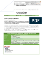 Guía Pedagógica Del 10 Al 14 de Abril