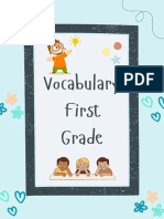 Vocabulary First Grade