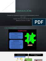 Formulación CC y CO