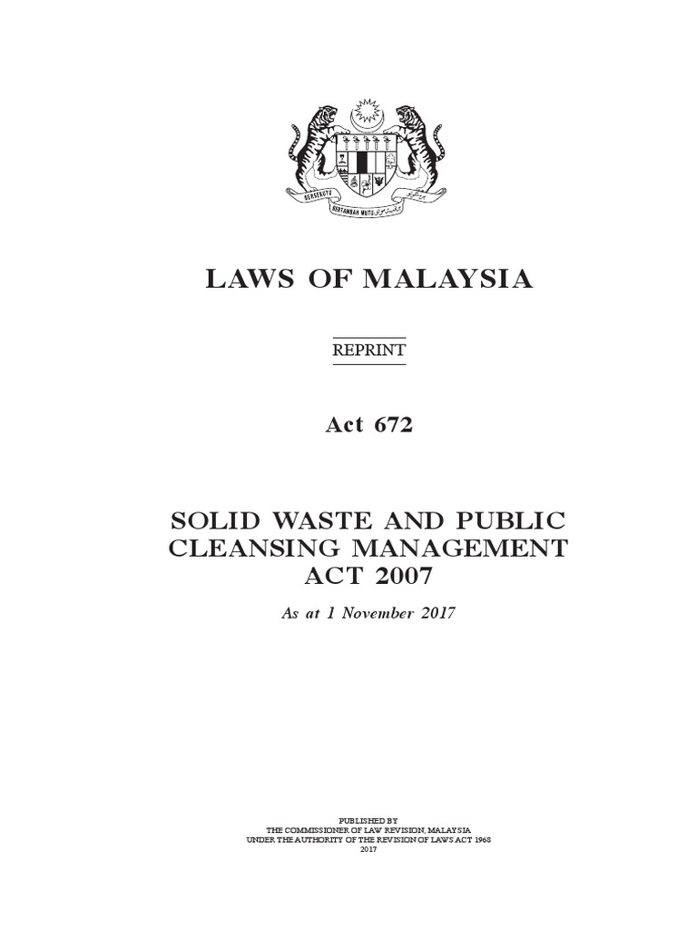 act-672-solid-waste-and-public-cleansing-management-2007-pdf