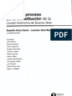 ARIZA CLERICI, Rodolfo y MARTÍNEZ, Leandro A. - El Debido Proceso en La Constitución de La CABA (Índice)