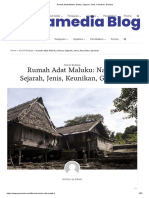 Rumah Adat Maluku - Nama, Sejarah, Jenis, Keunikan, Gambar