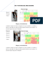 Codificación y Posturas Del Área de Barra