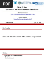 SCALE-Sim Tutorial ASPLOS2021 2 Overview