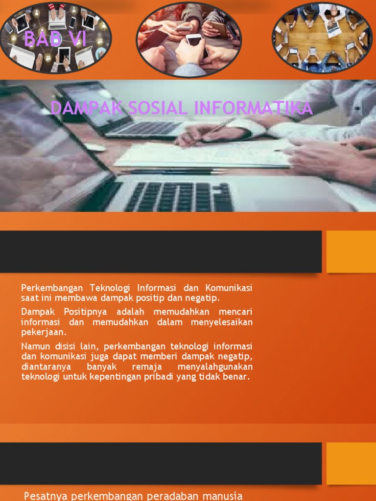 Dampak Sosial Informatika PDF