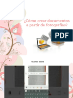 Crear Documento Digital A Partir de Fotografías