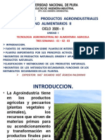 Tec de Los Prods Agroinds No Alimentarios Ii Cap I 2020 Ii 14 Enero 21