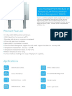 Pass Management Module of Temperature and Face Recognition