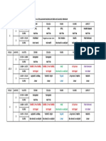 Jadwal Pelajaran Terbaru