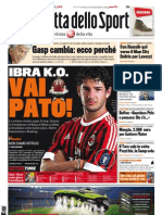 Gazzetta 20110913