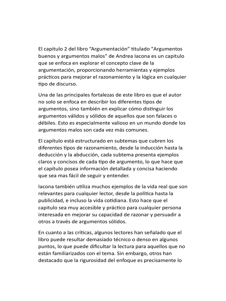 El Capitulo 2 Del Libro | PDF