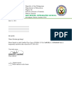 Request Letter F 37 E... SHS